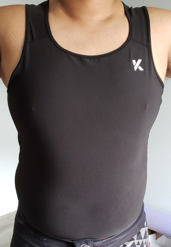 Customer photo review of Men's Heat-Trapping Sweat Vest