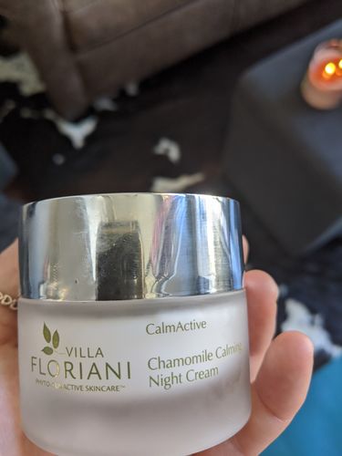 Customer photo review of Chamomile Calming Night Cream
