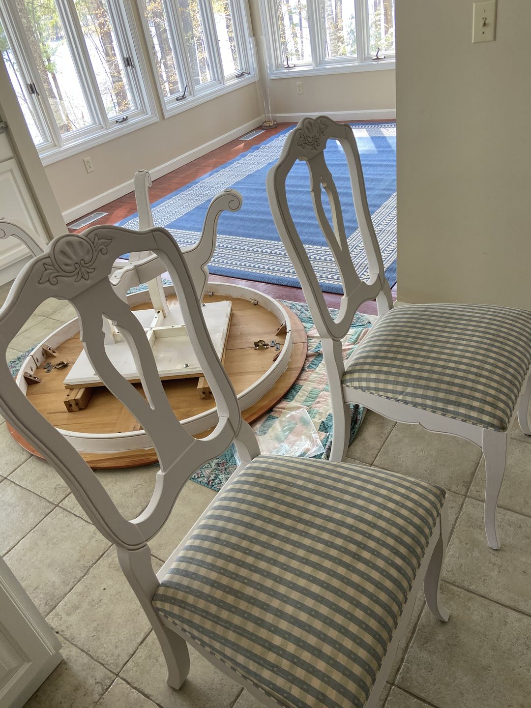 Customer photo review of Spa White - One Step Paint