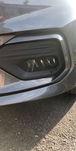 Customer photo review of Fiesta MK8 ST/ST Line Race Style Fog Light Armour