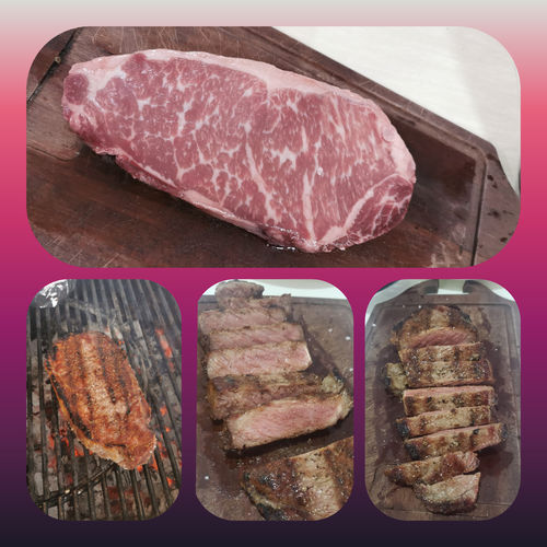 Customer photo review of New York Steak Prime Dry Aged