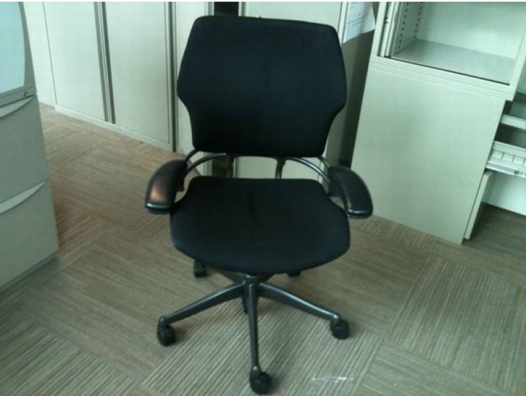 Customer photo review of Classic Aeron Chair | Black | Size B (Renewed)