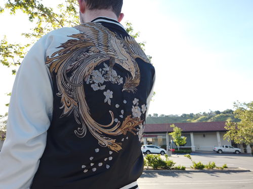 Customer photo review of Phoenix Sukajan Souvenir Jacket
