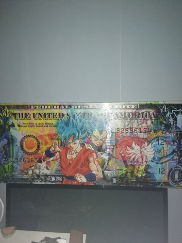 Customer photo review of Tableau Dragon Ball Dollar