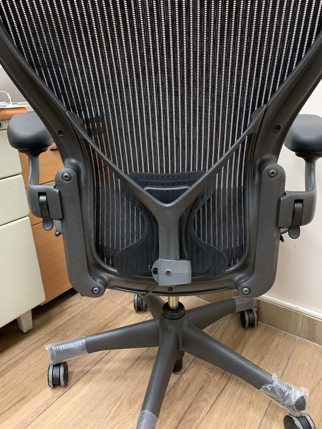Customer photo review of Classic Aeron Chair | Black | Size B (Renewed)