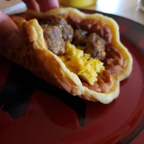 Customer photo review of Original Protein Viking Waffles (Keto-Friendly)