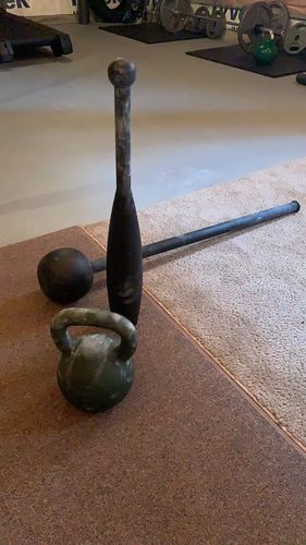 Customer photo review of 45lb Club Bells - single