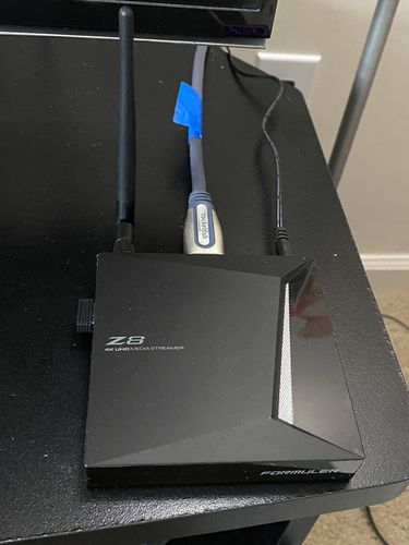 Customer photo review of Formuler Z8 Ultimate 4K UHD 2GB DDR4 + 16GB | Dual Band 5G Gigabit WIFI