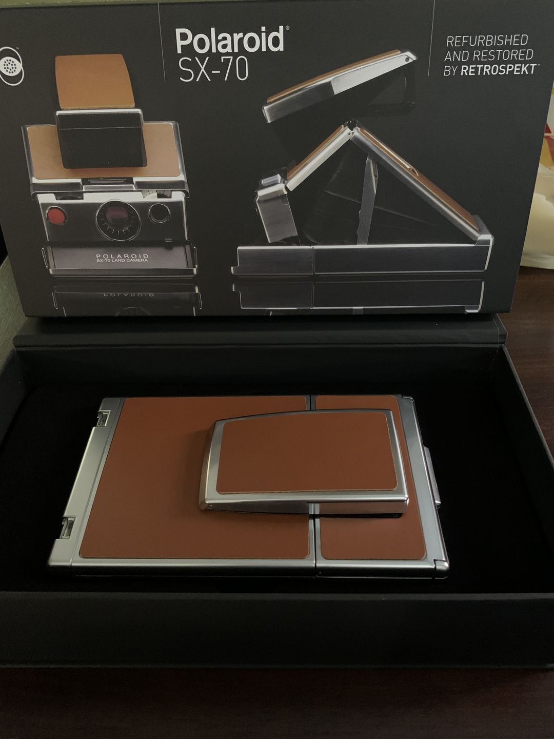 Customer photo review of Polaroid SX-70 Alpha 1 Chrome Folding Instant Film Camera