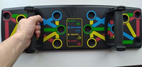 Customer photo review of PUSH UP PROFI - Das geniale Liegestütze Brett für starkes Muskeltraining