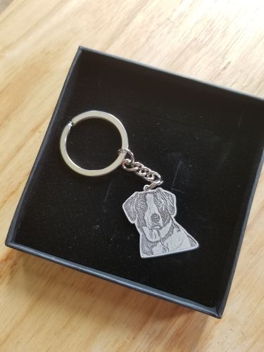 Customer photo review of Silvercut™ Keychain