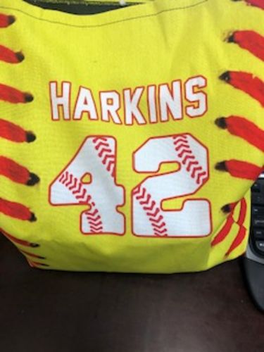 Customer photo review of HARKINS/42/YELLOW/TOTE