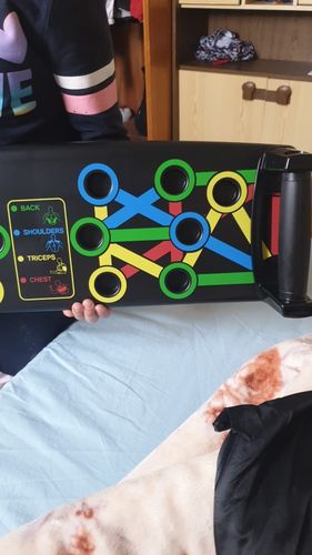 Customer photo review of PUSH UP PROFI - Das geniale Liegestütze Brett für starkes Muskeltraining