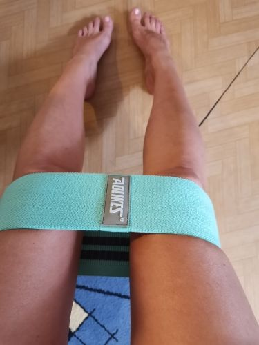 Customer photo review of BOOTY-BAND - das starke Trainingsband für Oberschenkel und Po
