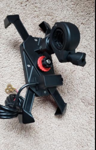 Customer photo review of X-Claw Motorcycle Phone Mount