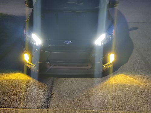 Customer photo review of Ford Focus RS MK3 Fog Light Armour