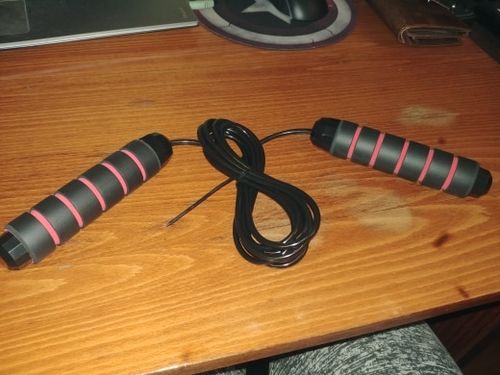 Customer photo review of WIKK Springseil - das Anti-Verwicklungsspringseil für effektives Training