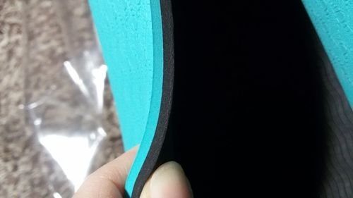Customer photo review of LOTUS MATTE - die Yoga Matte, die durch Markierungen korrigiert