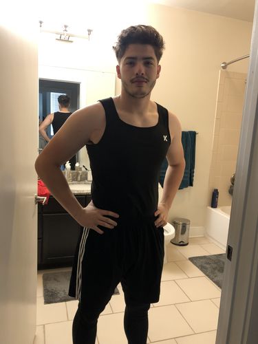 Customer photo review of Men's Heat-Trapping Sweat Vest