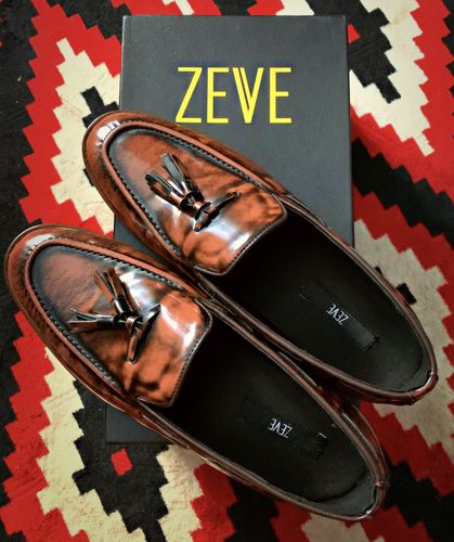 Customer photo review of Tassel Loafer - Dark Brown Polished Leather