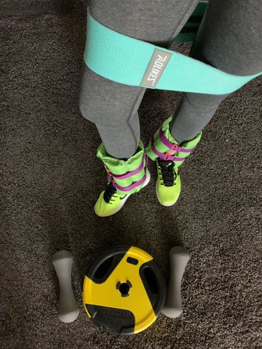 Customer photo review of BOOTY-BAND - das starke Trainingsband für Oberschenkel und Po