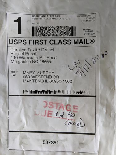 T-shirt quilt by Mary from IL