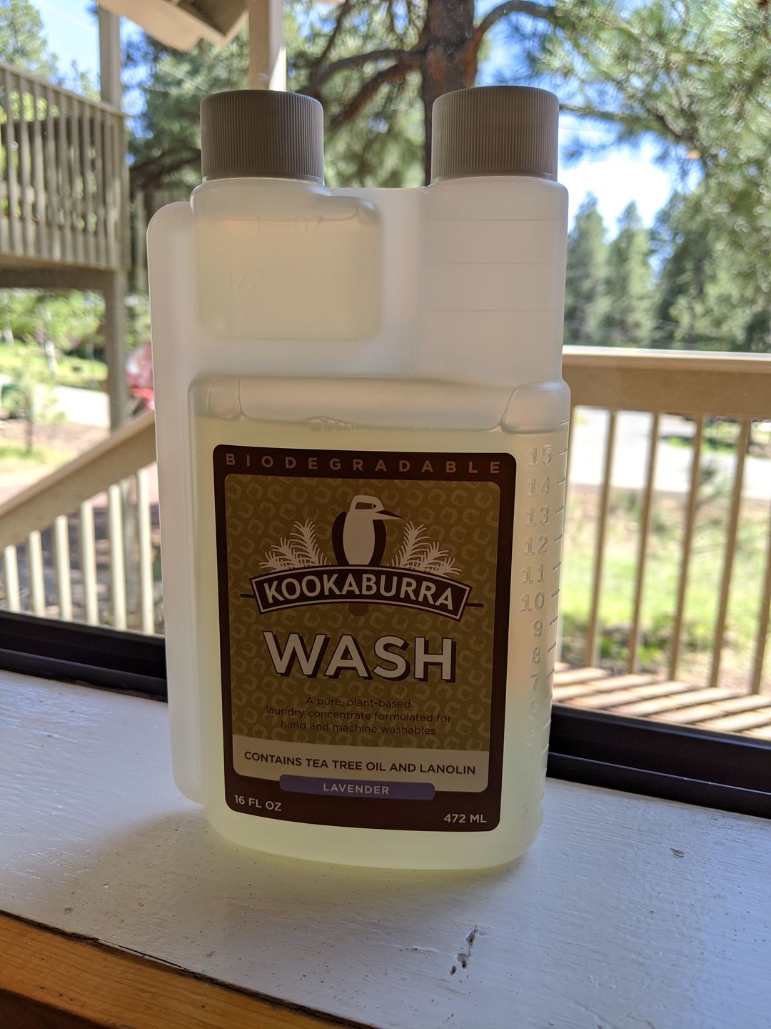 Customer photo review of Kookaburra Wool Wash with Lavender (16-Ounce)