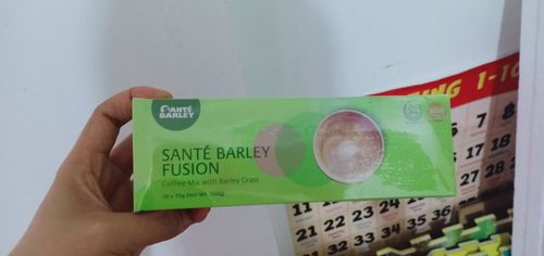 Customer photo review of Fusion 15 Grams x 10 Sachets (Robusta Coffee with Barley Grass)