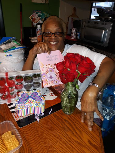 Customer photo review of Connected By The Heart Mother Daughter Bracelets