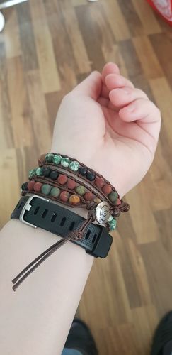 Customer photo review of Colourful Love - Pärchenarmband