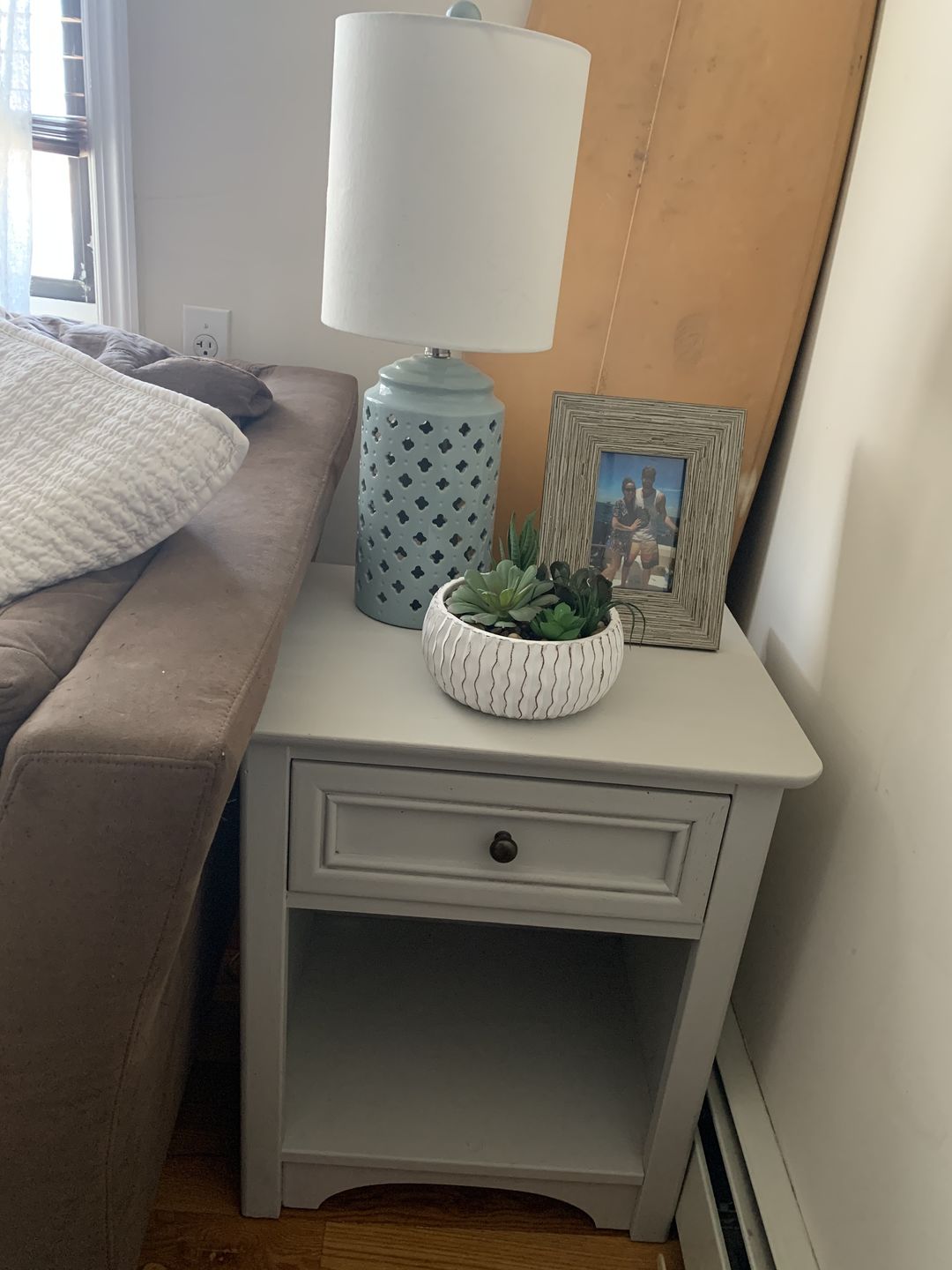 Customer photo review of Luxe Grey - One Step Paint