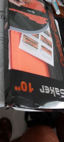 Customer photo review of Saker Jauge de Duplication de Contour avec Serrure Réglable