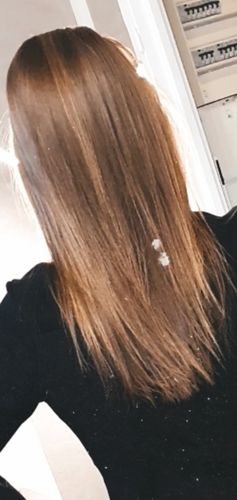 Customer photo review of Huile De Souk - Cure capillaire fortifiante et revitalisante 250ml