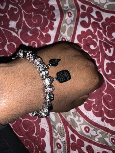 Customer photo review of Mother Daughter Eternal Love Bracelets