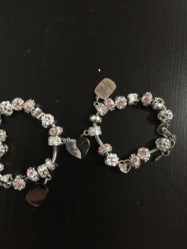 Customer photo review of Mother Daughter Eternal Love Bracelets