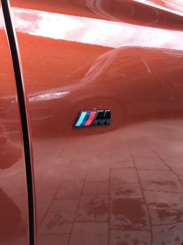 Customer photo review of MHC Black BMW Side Fender M Badges In Gloss Black