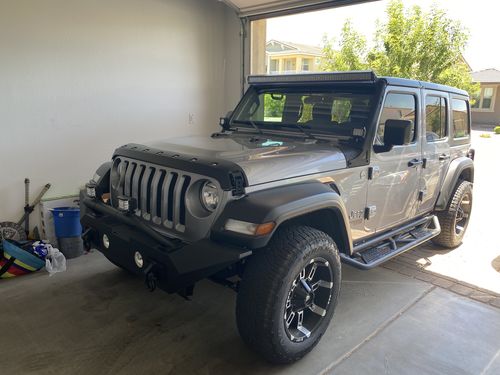 Customer photo review of Aerolidz Light Bar Cover - 50” 52” - Clear -  Dual Row