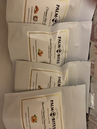 Customer photo review of One Bite Palm Bites | Variety Pack