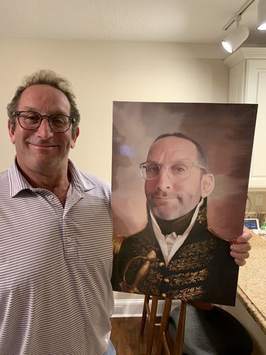 Customer photo review of The General - Custom Canvas