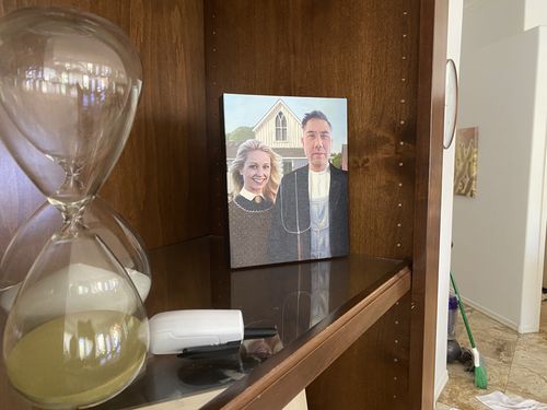 Customer photo review of The American Gothic - Custom Canvas
