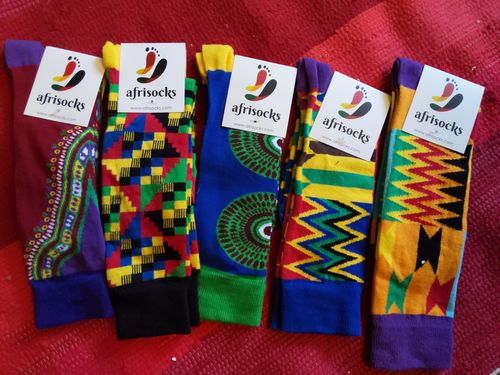 Customer photo review of The Classic Afrisocks Collection
