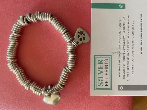 Customer photo review of Paw Print Charm - Individual