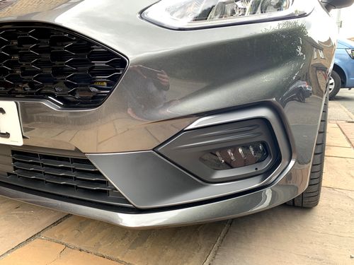 Customer photo review of Fiesta MK8 ST/ST Line Race Style Fog Light Armour