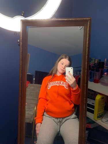 orange backwoods hoodie