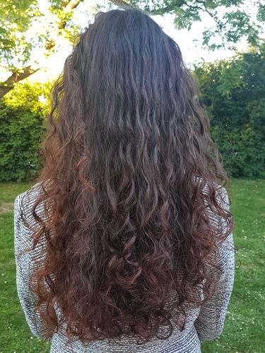 Customer photo review of Huile De Souk - Cure capillaire fortifiante et revitalisante 250ml