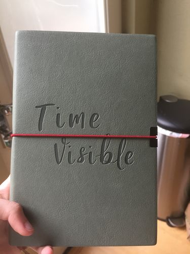 Customer photo review of 'Time Visible' Soft Bullet Journal