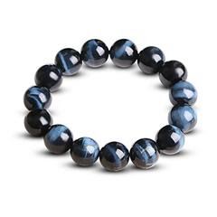 Customer photo review of Blue-Tigers-Eye Protection & Wealth Bracelet