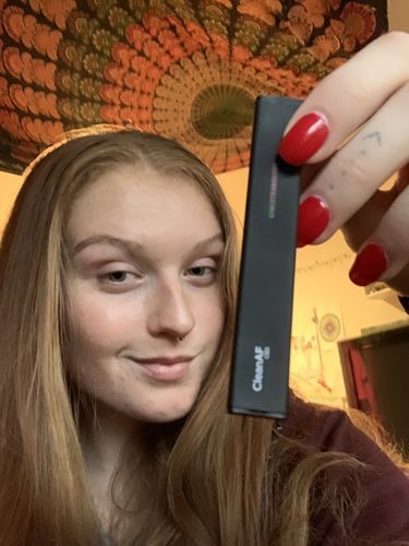 Customer photo review of 100mg CBD Disposable Vape | CleanAF PUFF