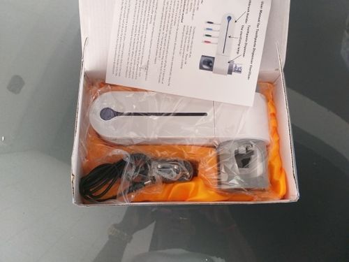 Customer photo review of GezondeGlimlach™ | UV tandenborstel houder