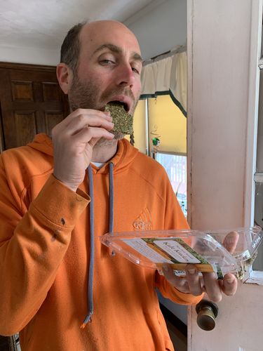 Customer photo review of Kale Krackers – Cheezy Dill 9oz